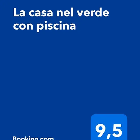 La Casa Nel Con Piscina Lejlighed *